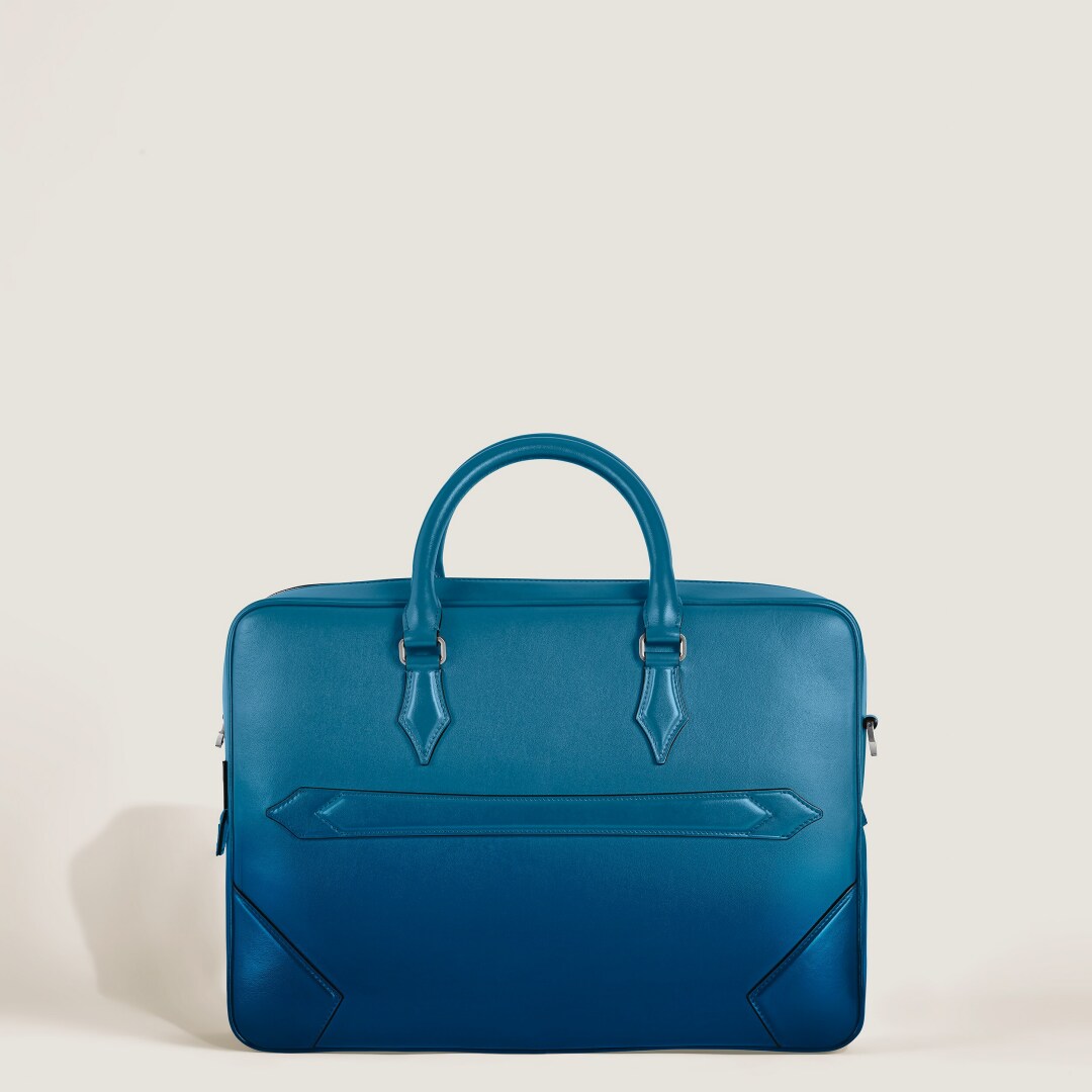 大班系列墨韵公文包 雾霾蓝