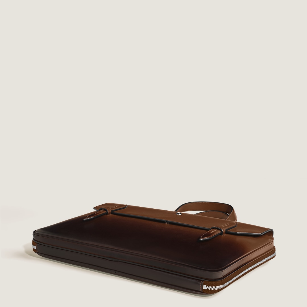 Thin Briefcase in Meisterstück Leather