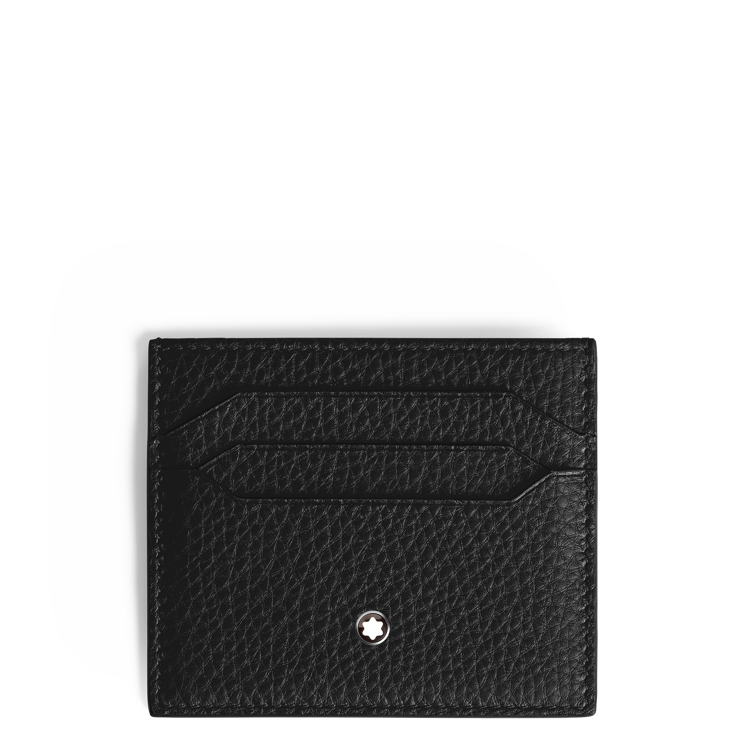 软皮精选系列6卡位卡片夹 经典黑