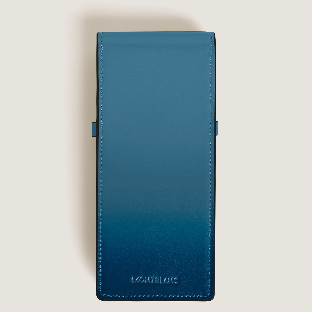 大班系列墨韵3支装笔袋 雾霾蓝