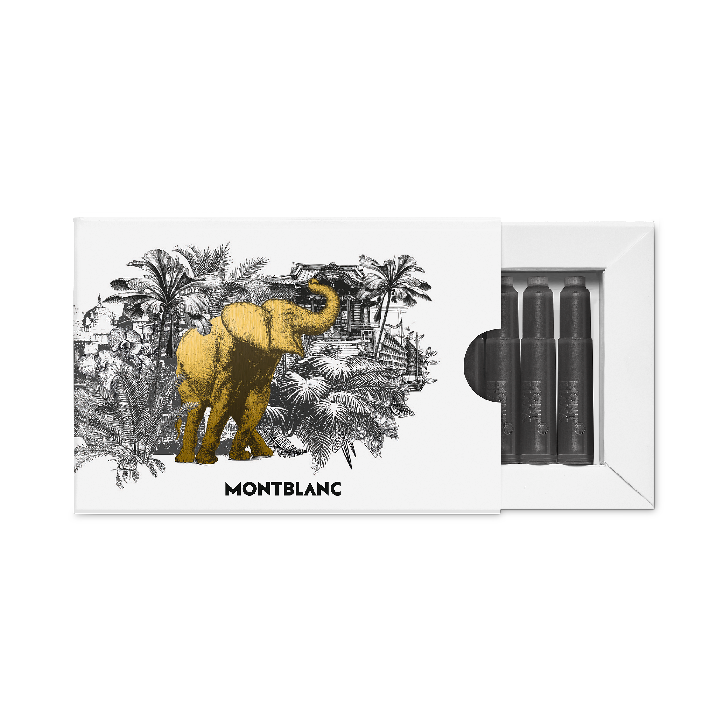 万宝龙墨芯8支装 《八十天环游地球》特别款