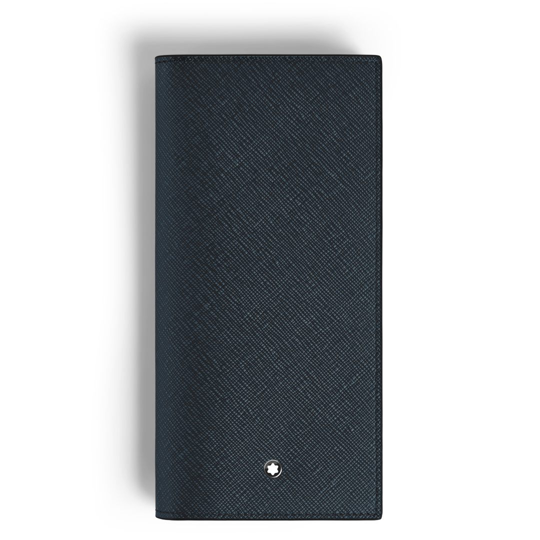 Sartorial wallet 14cc with zipped pocket 