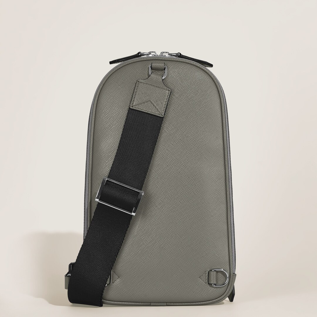 匠心系列斜挎包 典雅灰