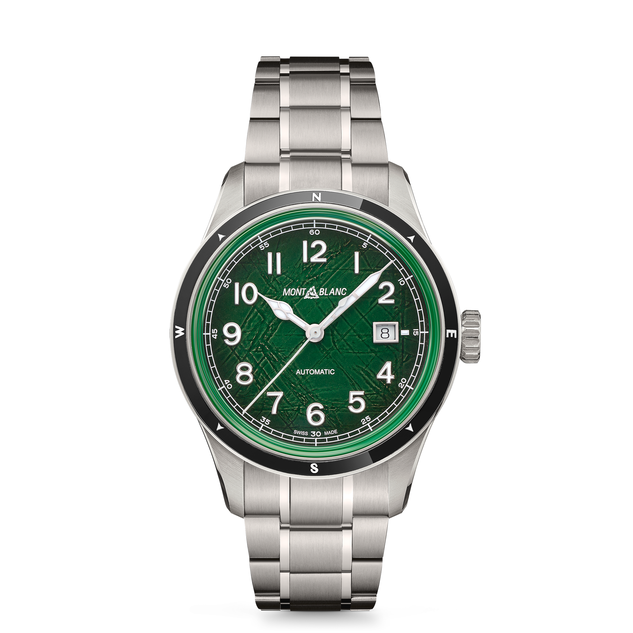 万宝龙1858系列零氧日历自动上链腕表