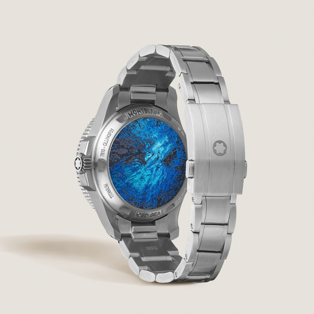 冰川系列潜水无氧腕表 4810米深潜特别款 配钛金属表带