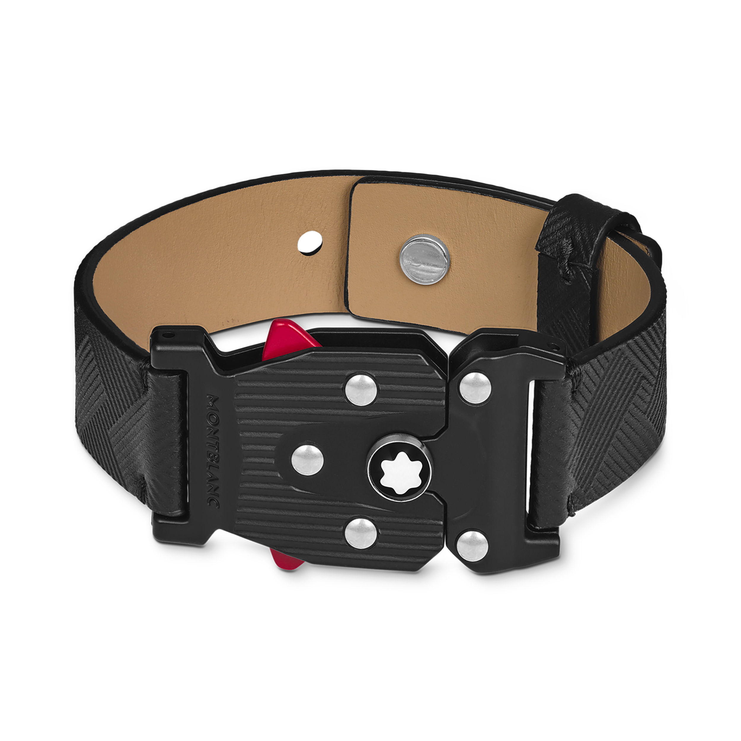 万宝龙风尚3.0系列M扣手环 经典黑