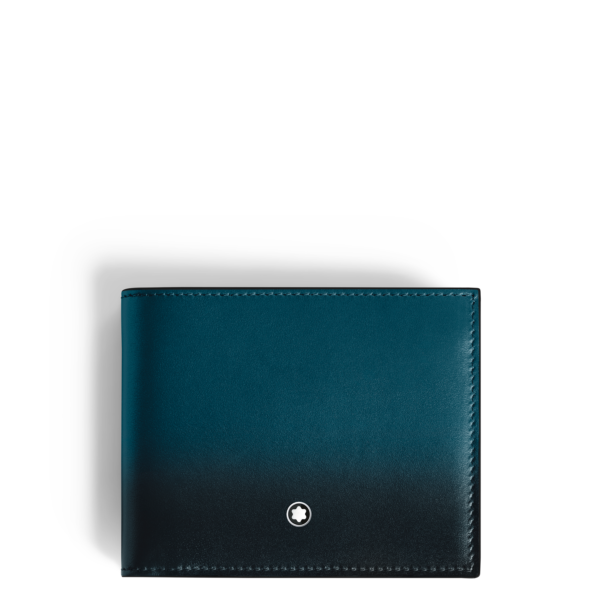 大班系列墨韵6卡位钱夹 地中海蓝