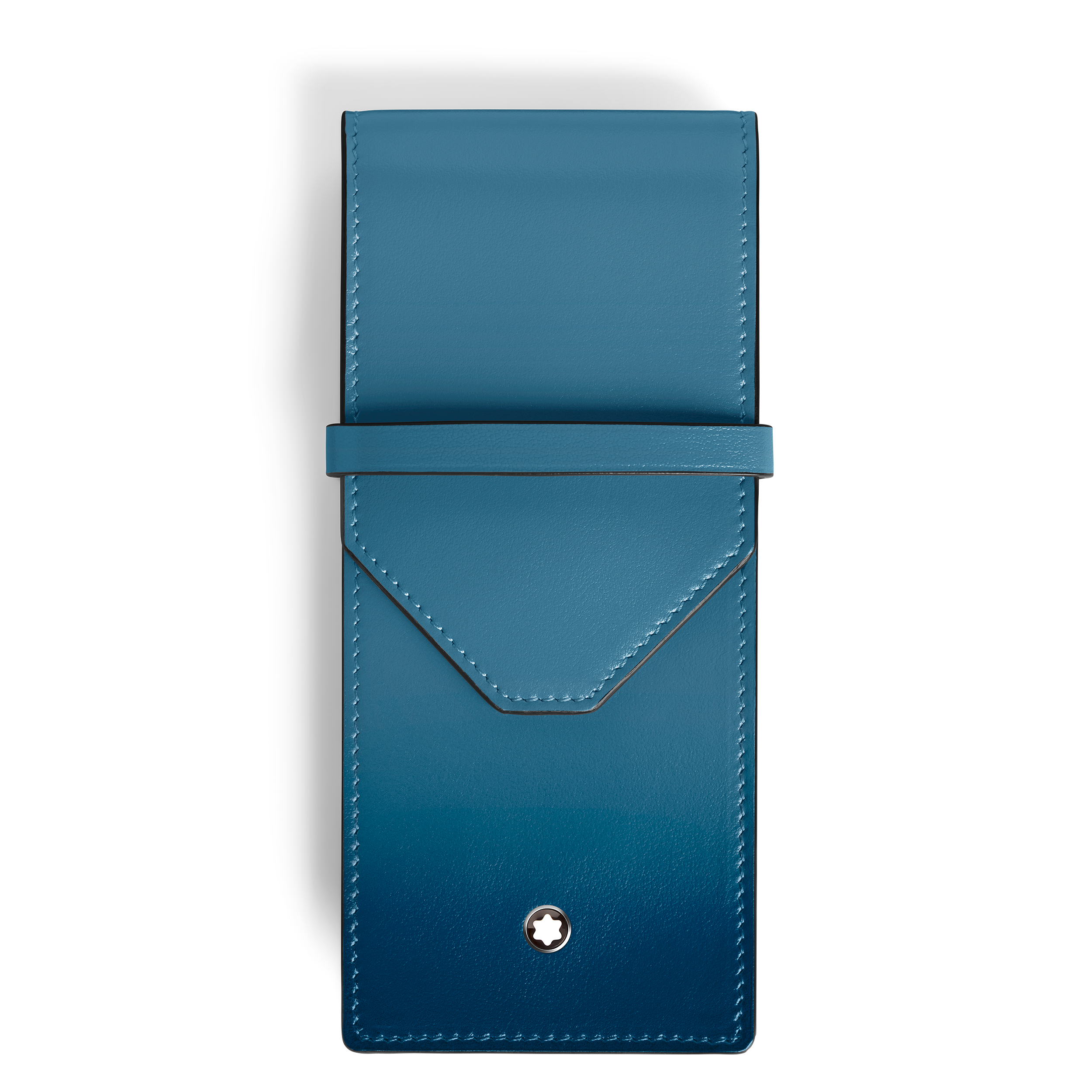 大班系列墨韵3支装笔袋 雾霾蓝