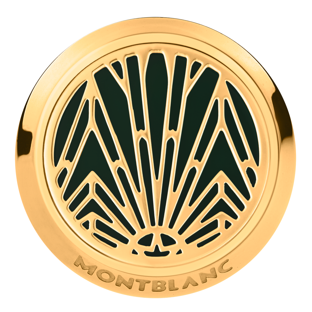 万宝龙大班系列起源特别款袖扣 英伦绿