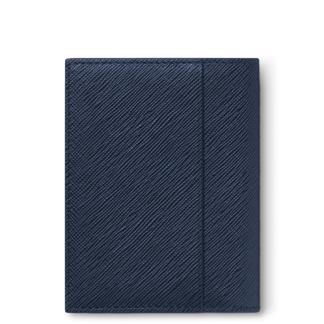  匠心系列4卡位卡片夹 墨水蓝