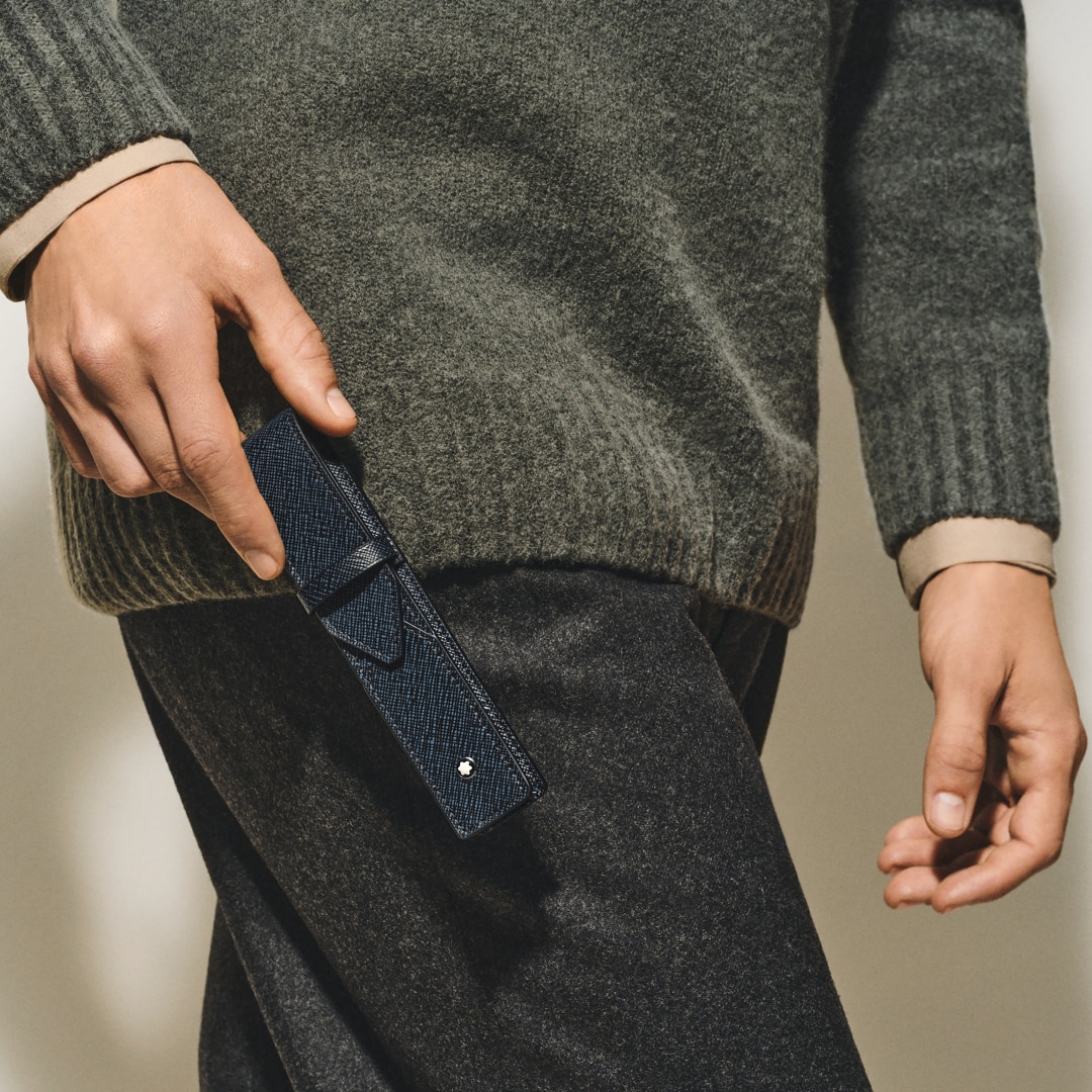 匠心1支装笔袋 墨蓝色