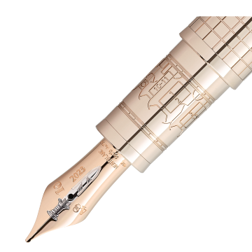 万宝龙臻藏系列东方快车之旅限量款墨水笔 鎏光谜云 (全球10支)