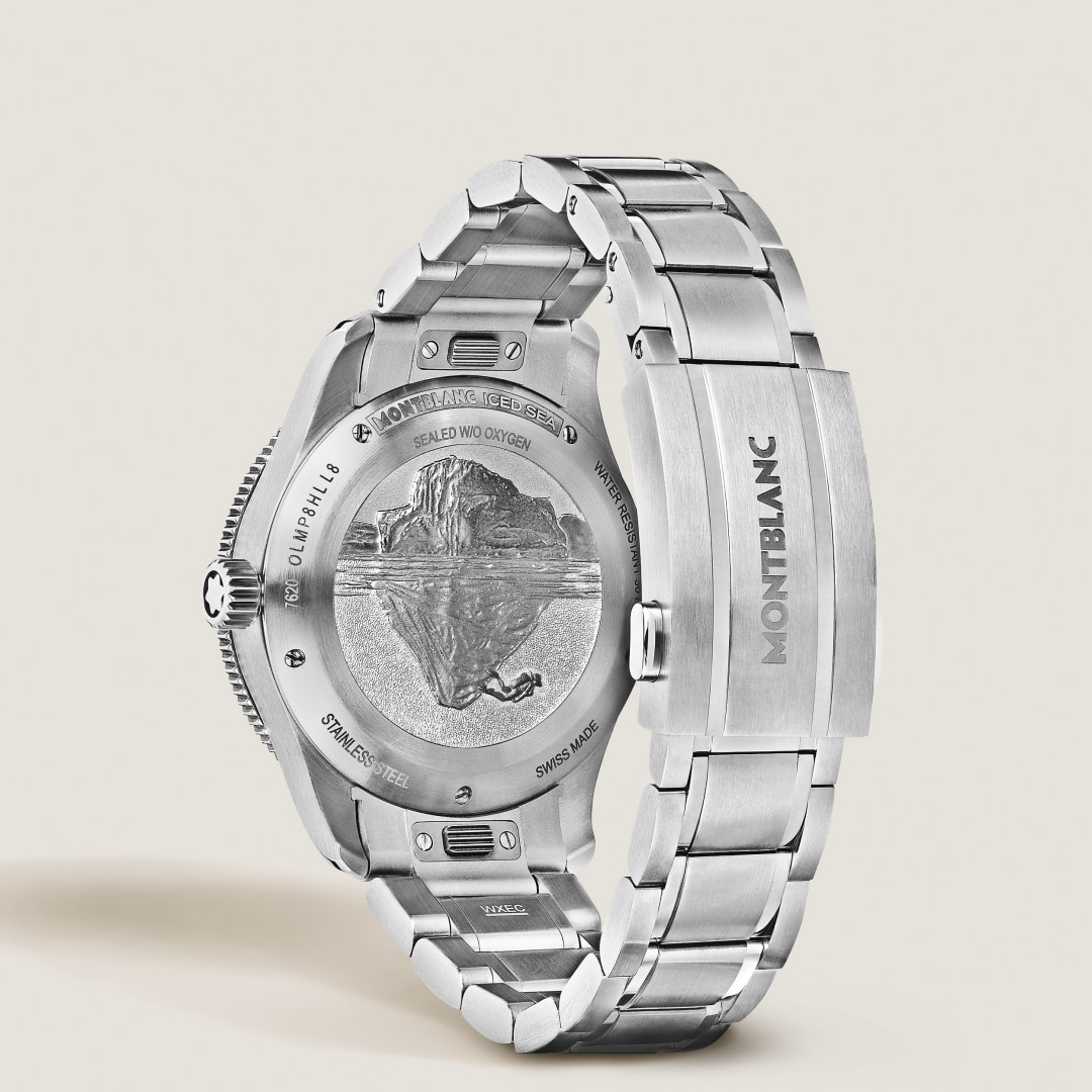 万宝龙冰川系列潜水无氧腕表