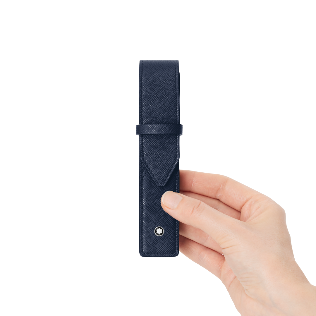  匠心系列1支装笔袋 墨水蓝