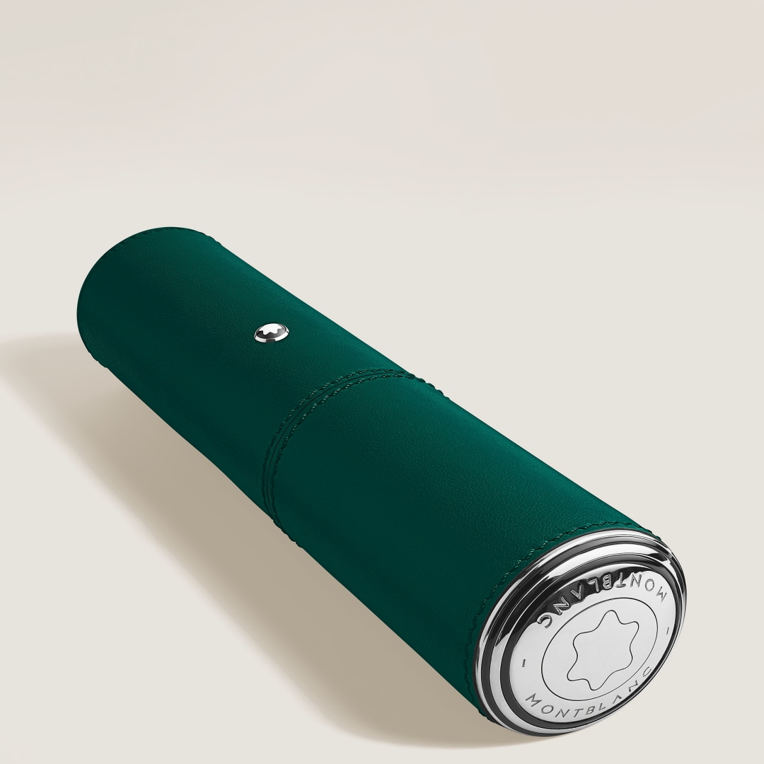 大班便携式笔筒 孔雀绿 