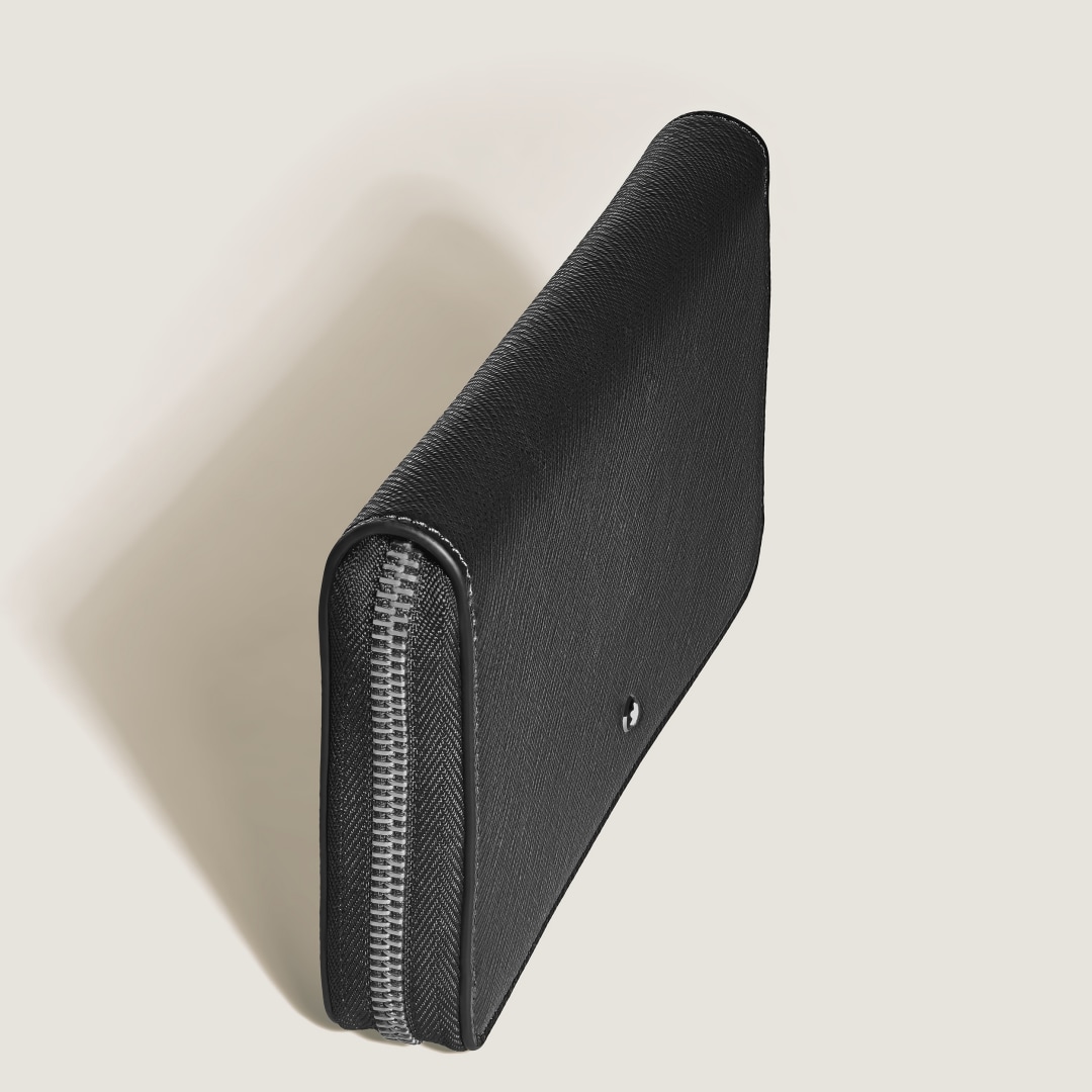 Sartorial wallet 12cc with zip