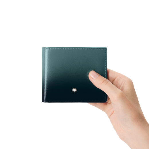 大班系列墨韵6卡位钱夹 英伦绿