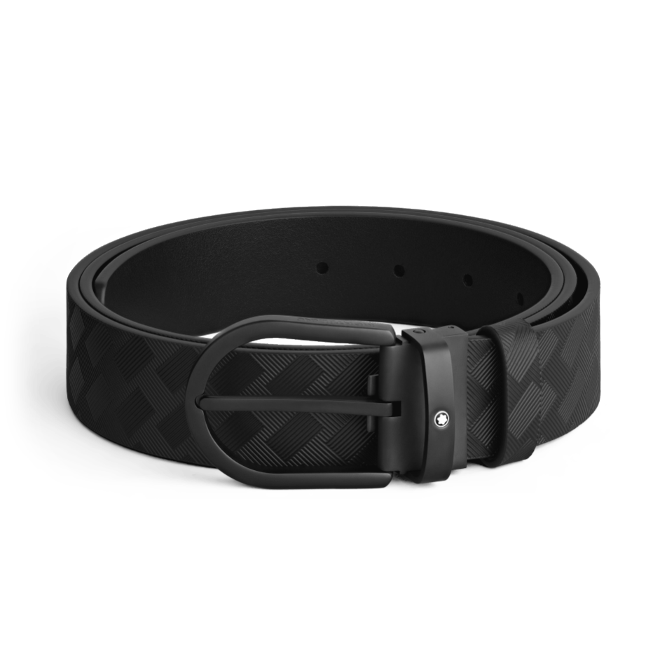 MB199662 - 风尚3.0系列马蹄扣腰带 经典黑 35毫米