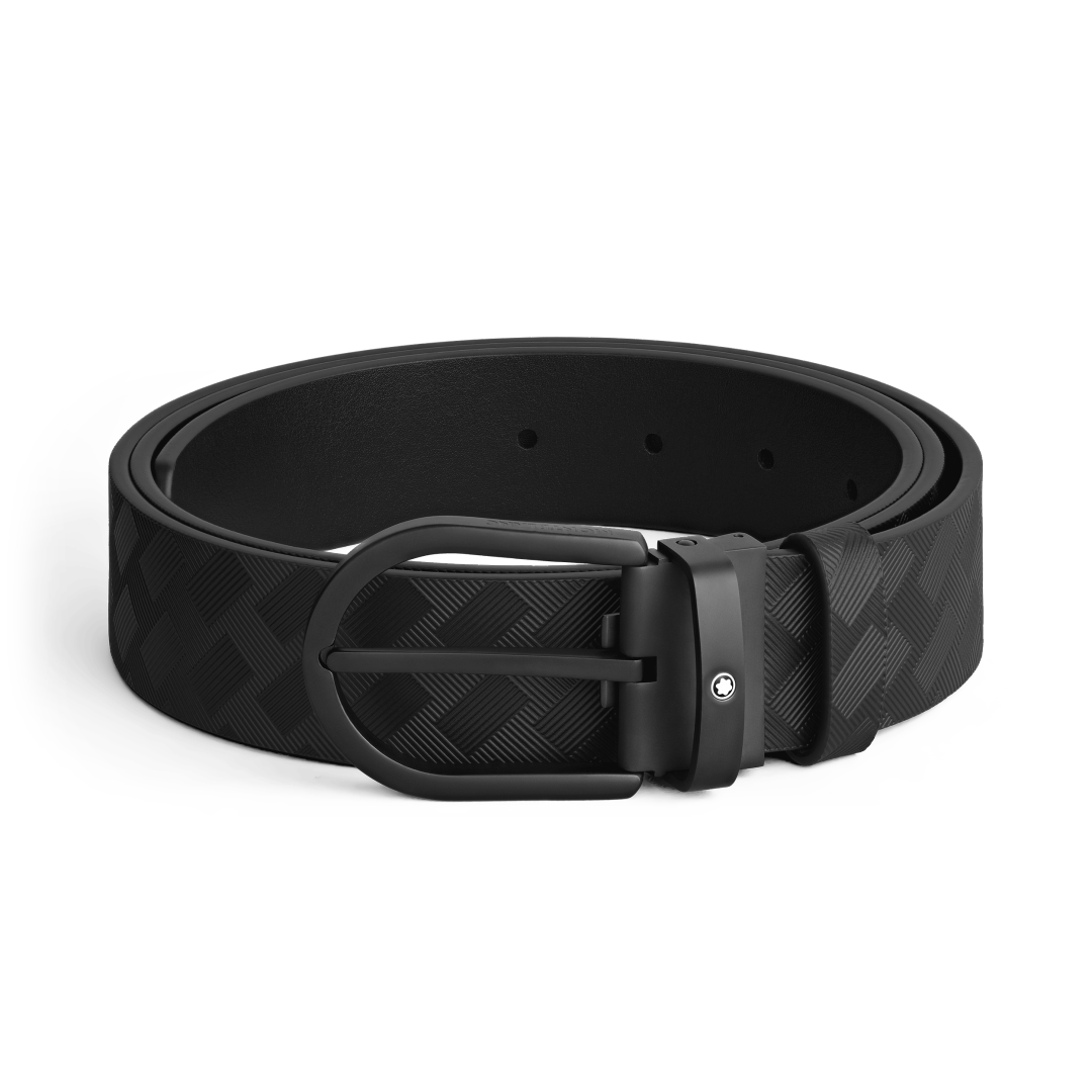 风尚3.0系列马蹄扣腰带 经典黑 35毫米