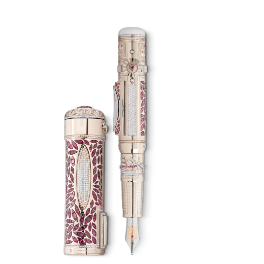 万宝龙臻藏系列东方快车之旅限量款墨水笔 翩跹蝶道(全球1支)