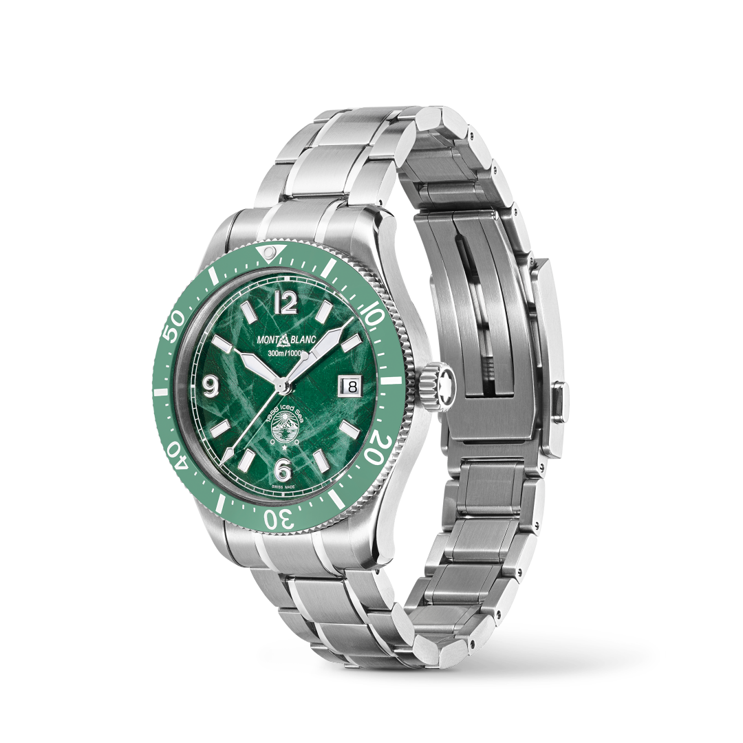 万宝龙冰川系列自动上链日期腕表