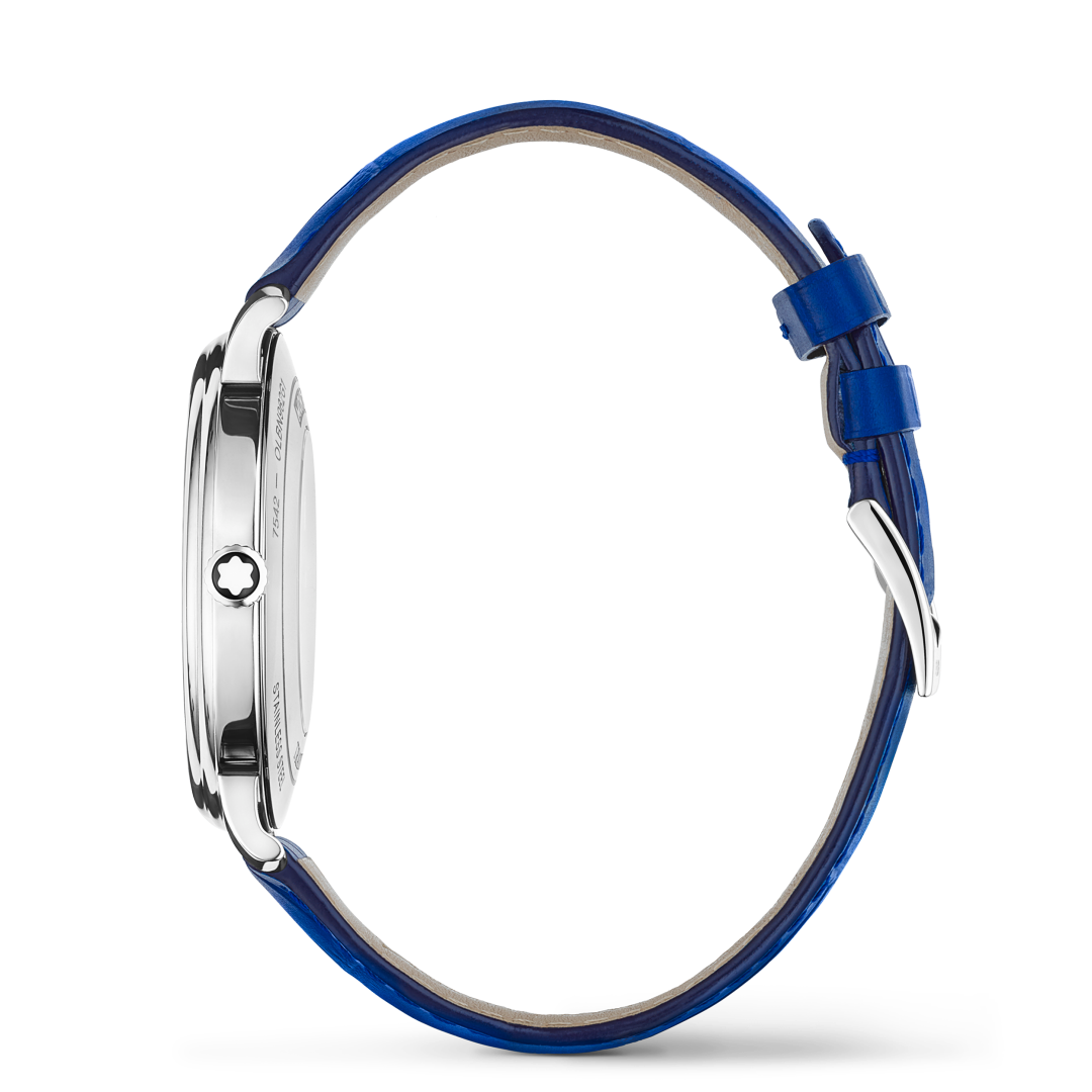 万宝龙传统系列日期自动上链腕表 午夜蓝