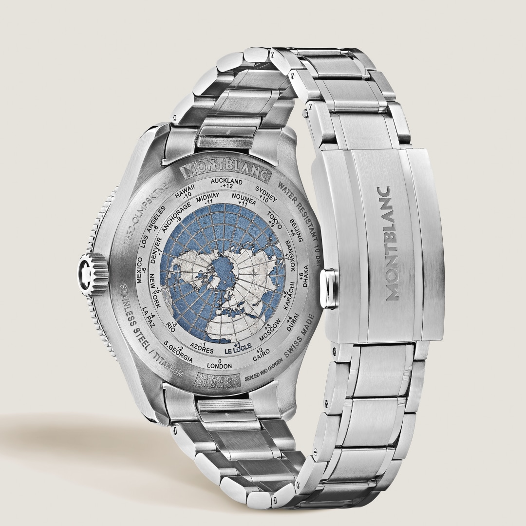 万宝龙1858系列GMT无氧腕表