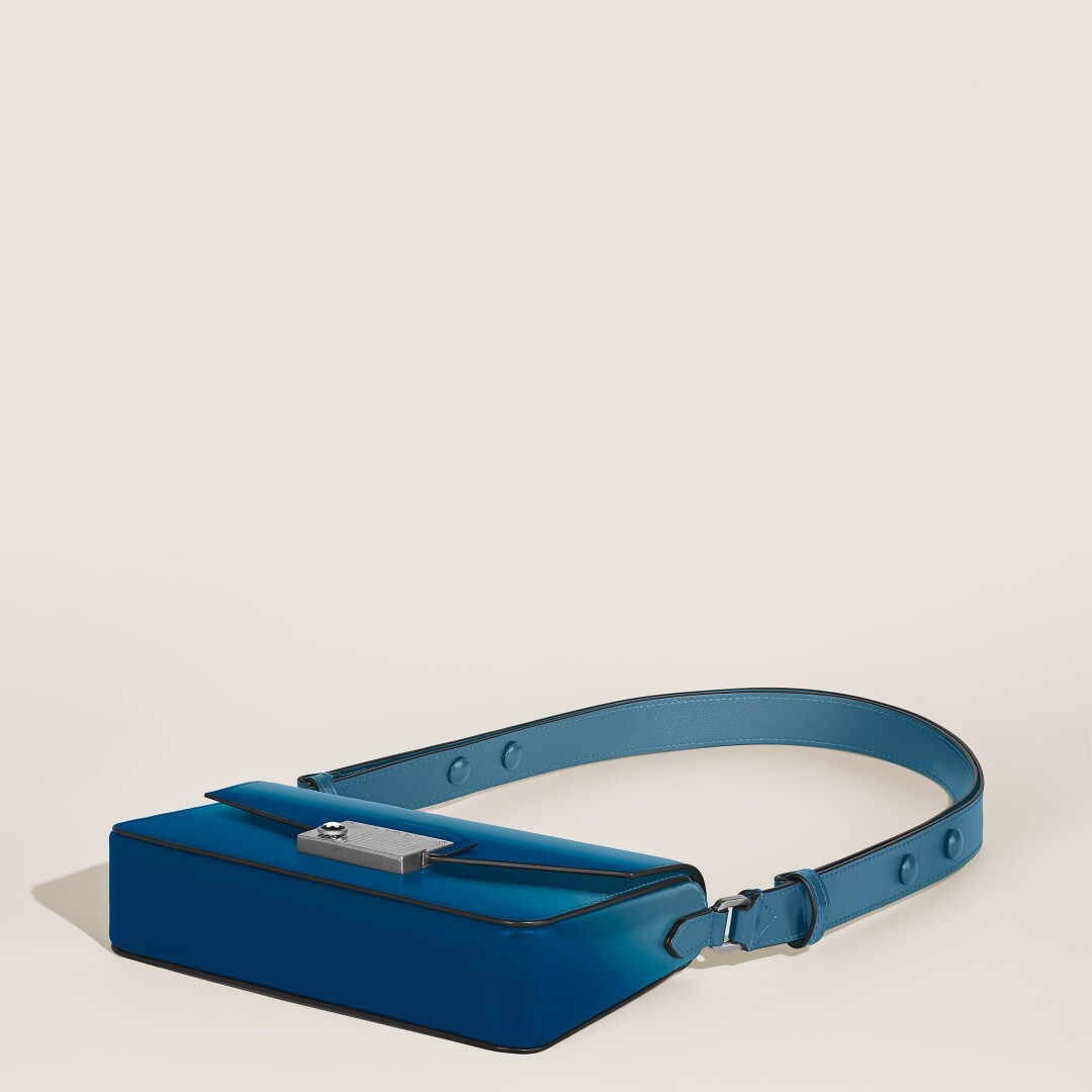 大班系列山峰扣墨韵迷你邮差包 雾霾蓝