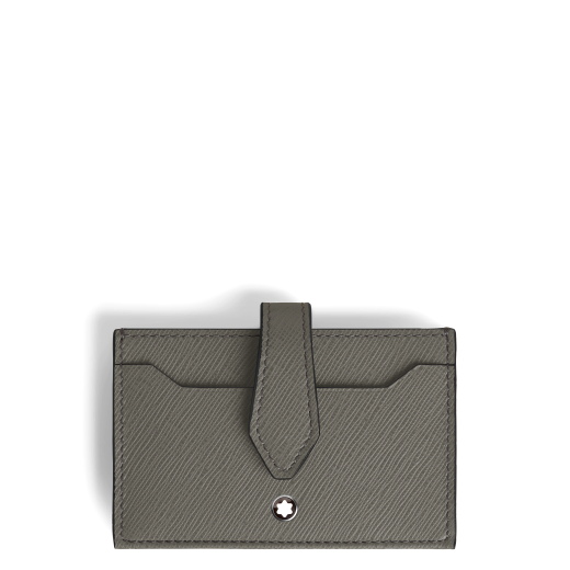 匠心系列5卡位按扣卡片夹 典雅灰