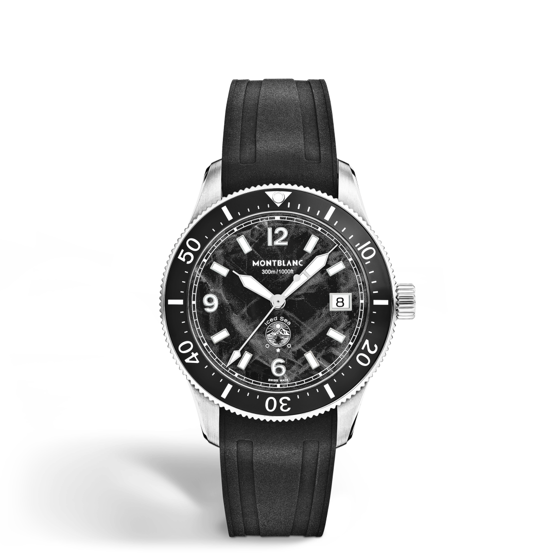 万宝龙冰川系列潜水无氧腕表