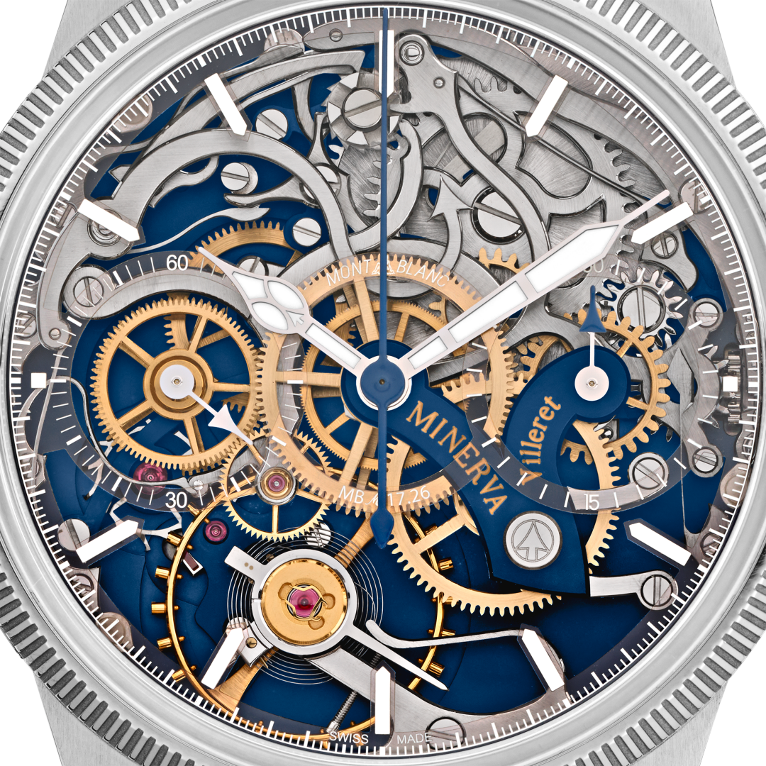 万宝龙1858系列The Unveiled美耐华计时码表限量款 - 100枚