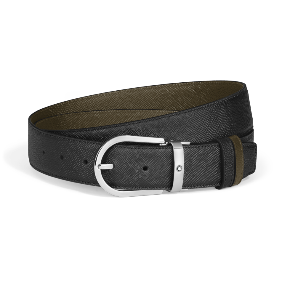MB222147 - 马蹄带扣双面腰带 35mm