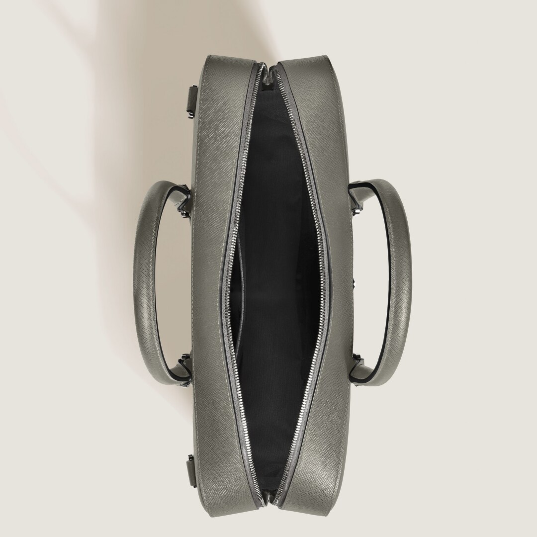 匠心系列中号公文包 典雅灰