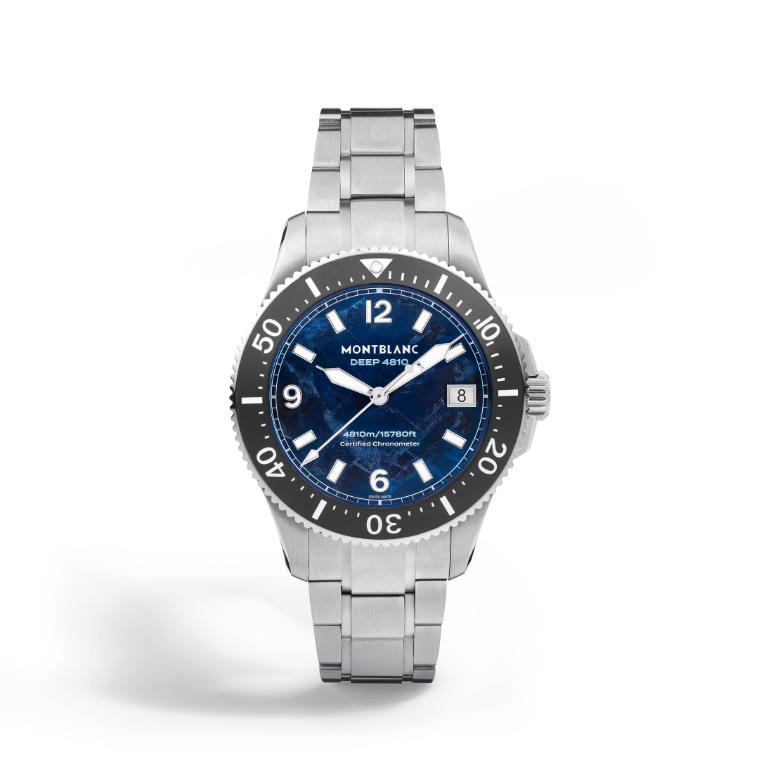 冰川系列潜水无氧腕表 4810米深潜特别款 配钛金属表带
