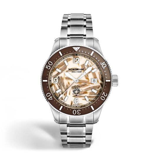 万宝龙冰川系列潜水无氧腕表（全球700枚）