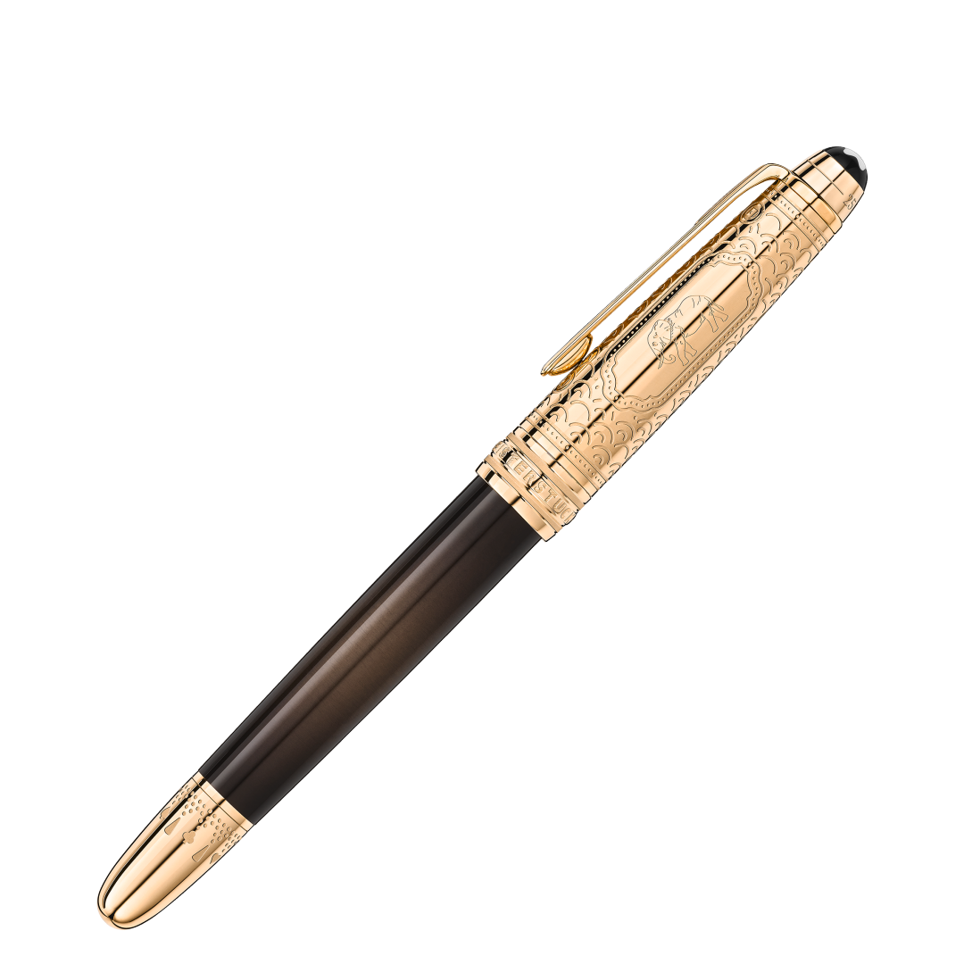 全新万宝龙大班系列《八十天环游地球》双色特别款墨水笔