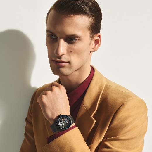 万宝龙1858系列南北半球CARBO₂零氧腕表限量款 - 1969枚