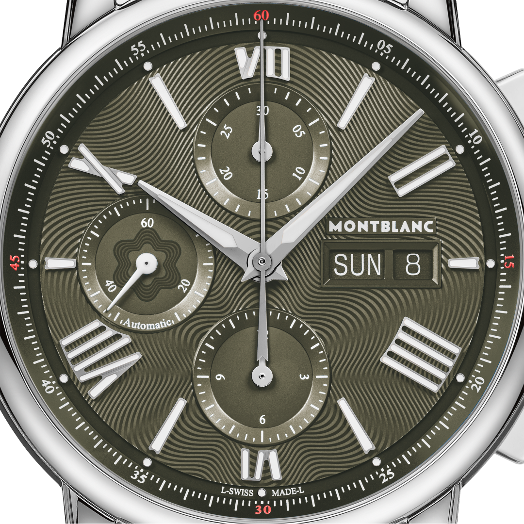 明星系列星期日期计时腕表 丛林绿（全球800枚）