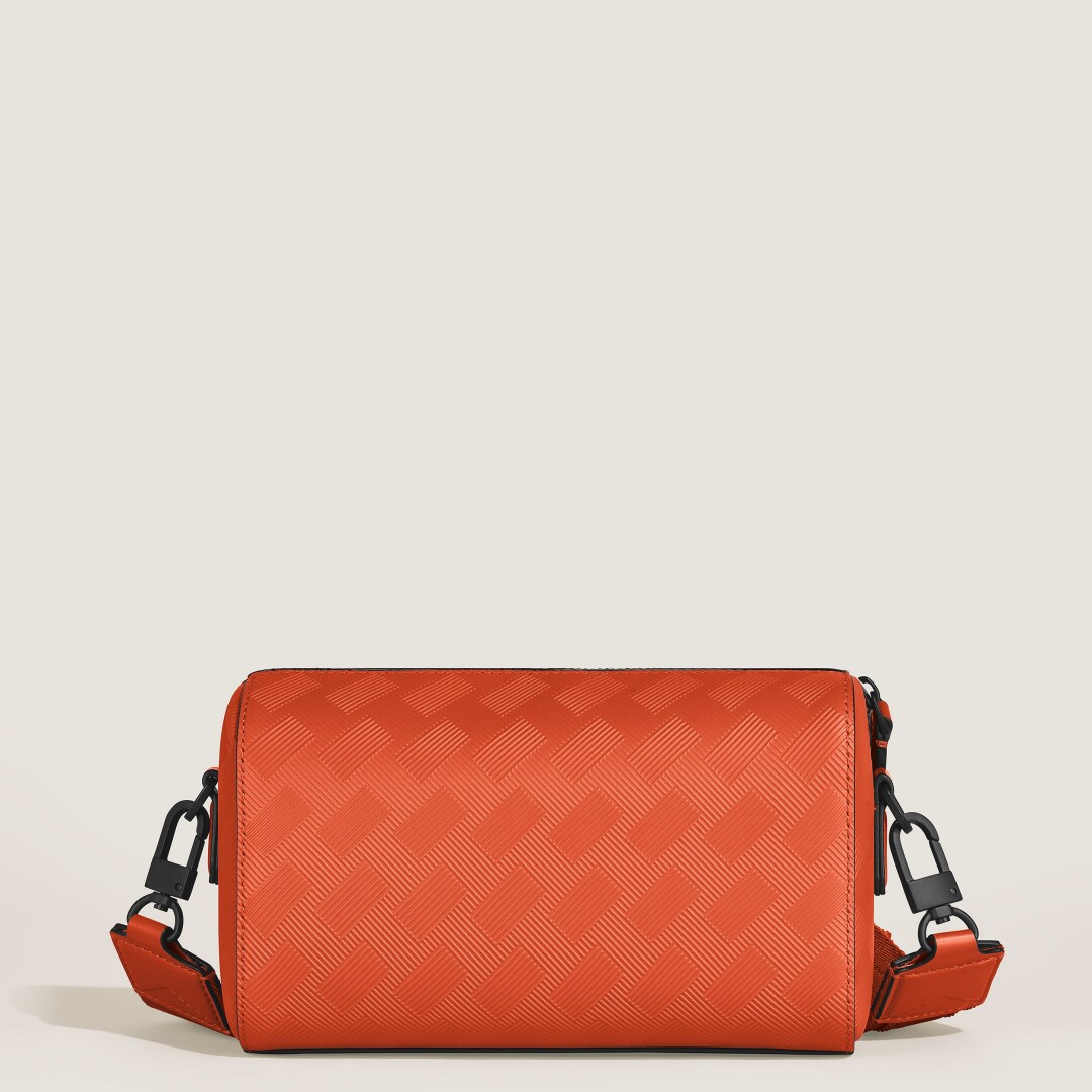 风尚3.0系列M扣142迷你邮筒包 金橘红