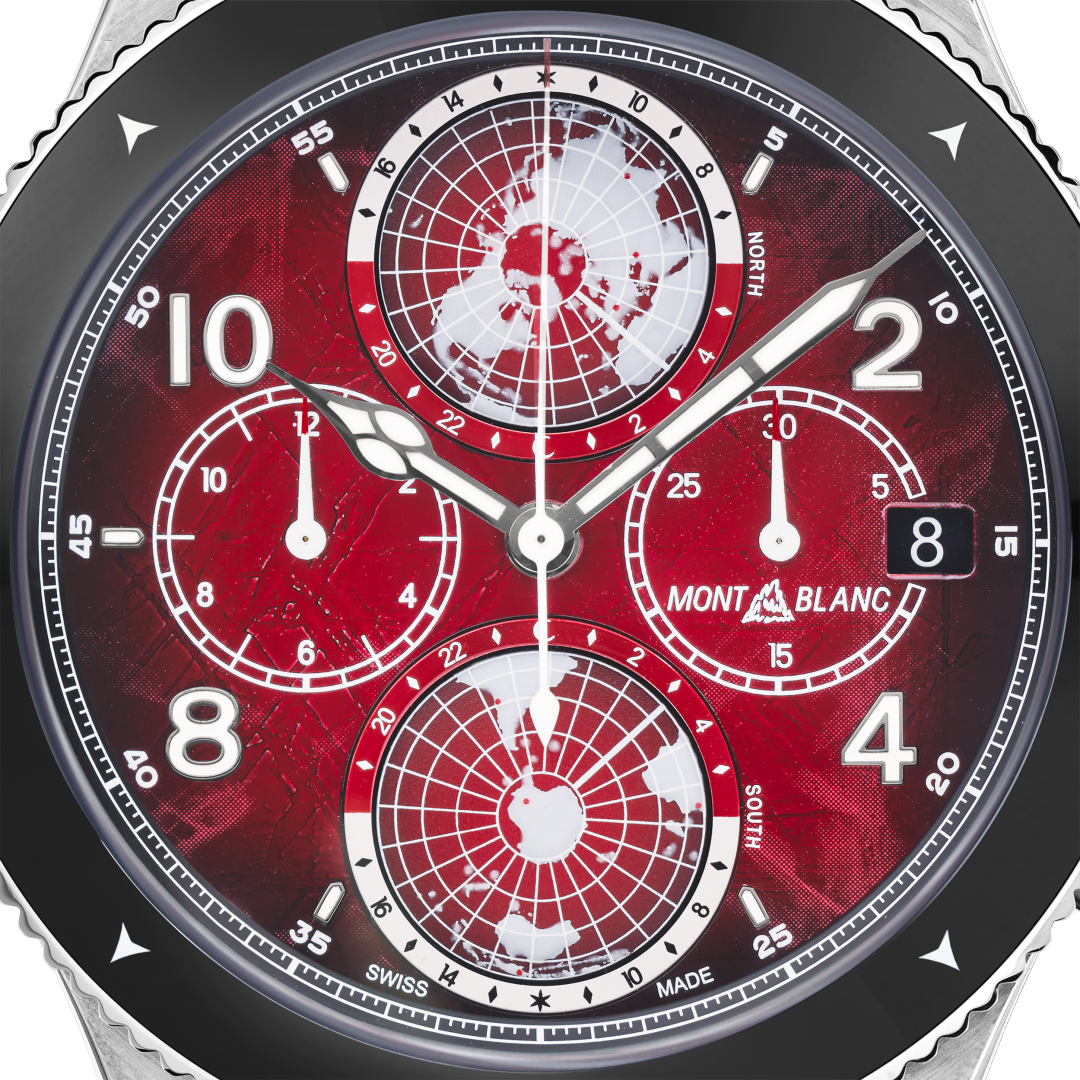 万宝龙1858系列南北半球零氧计时码表限量款 - 290枚