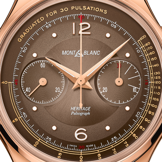 万宝龙传承系列脉搏计腕表限量版 - 100枚