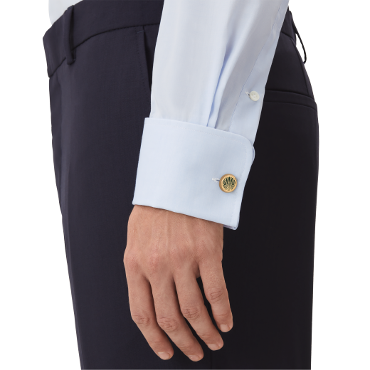 万宝龙大班系列起源特别款袖扣 英伦绿