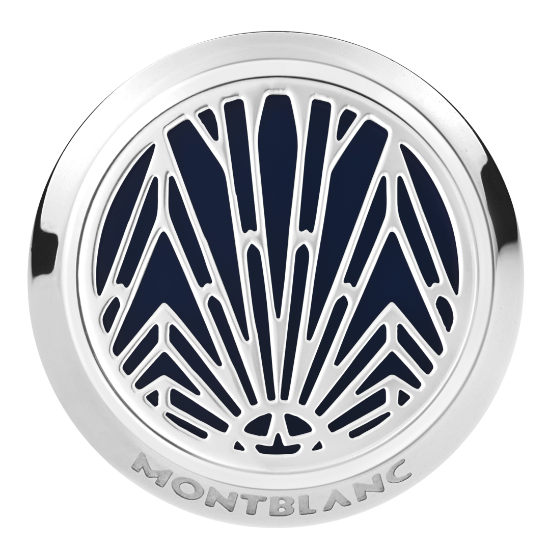 万宝龙大班系列起源特别款袖扣 墨水蓝