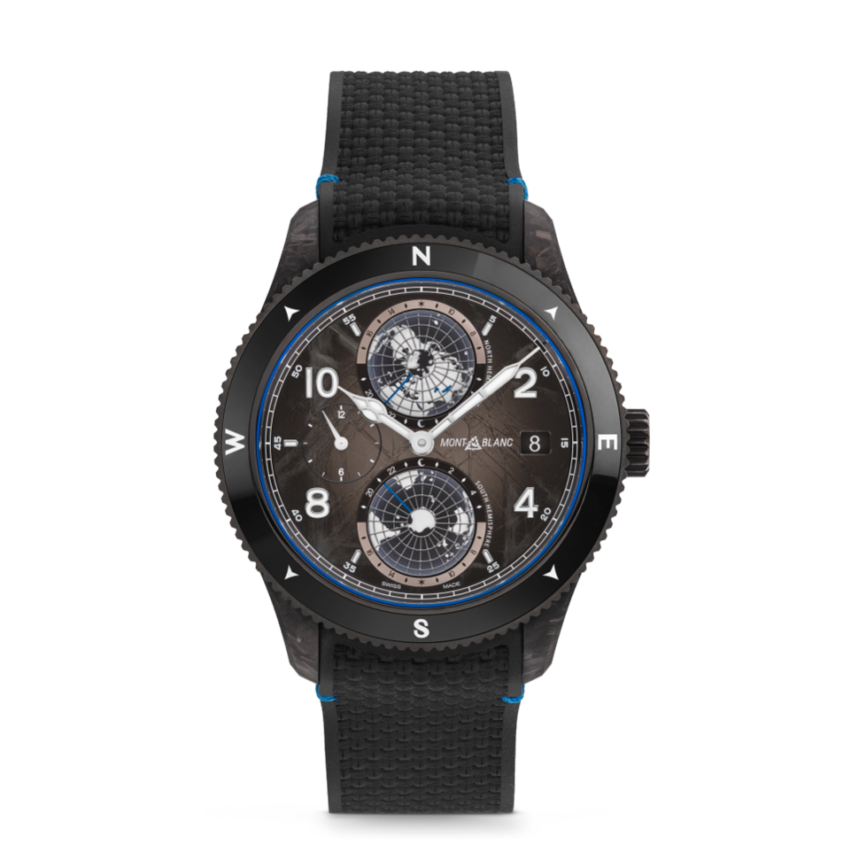 MB132300 - 万宝龙1858系列南北半球CARBO₂零氧腕表限量款 - 1969枚