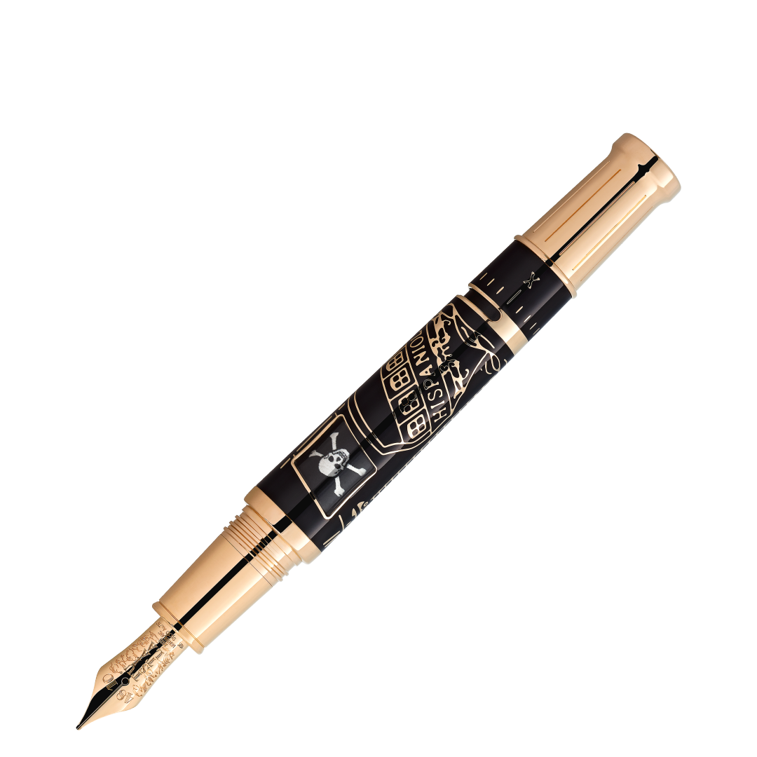 万宝龙大文豪系列致敬罗伯特·路易斯·史蒂文森限量款墨水笔（全球限量1883支）