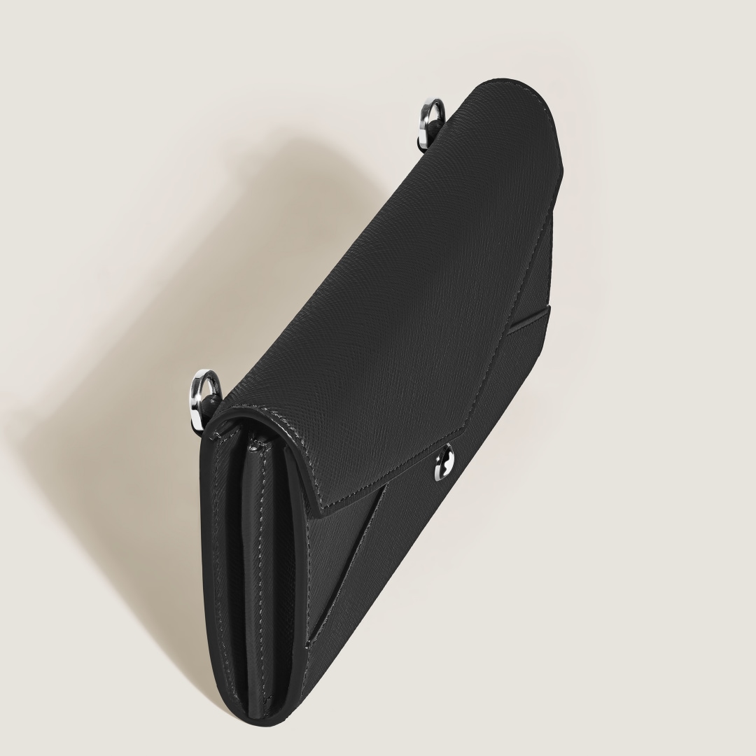 Sartorial wearable continental wallet