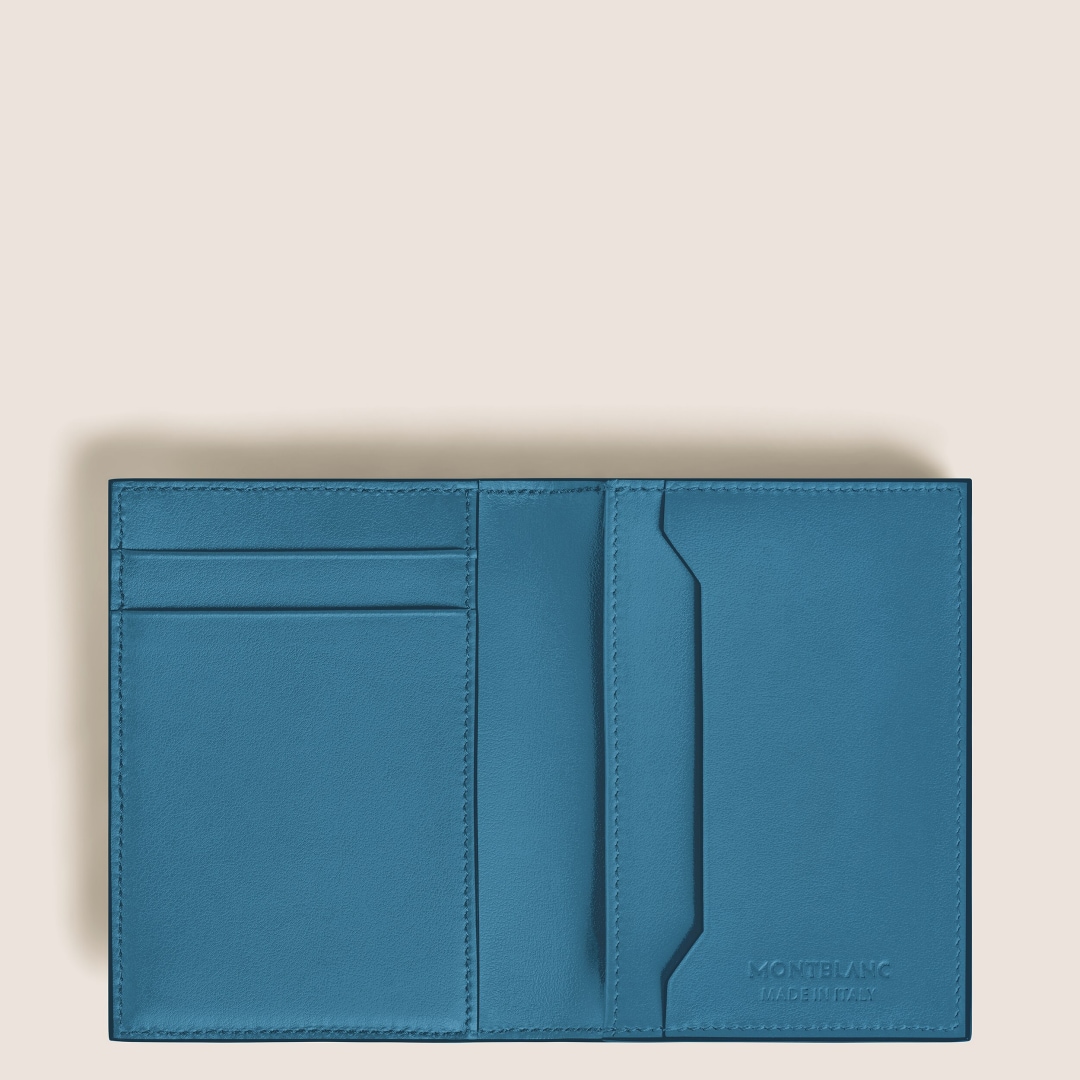 大班系列墨韵4卡位卡片夹 雾霾蓝