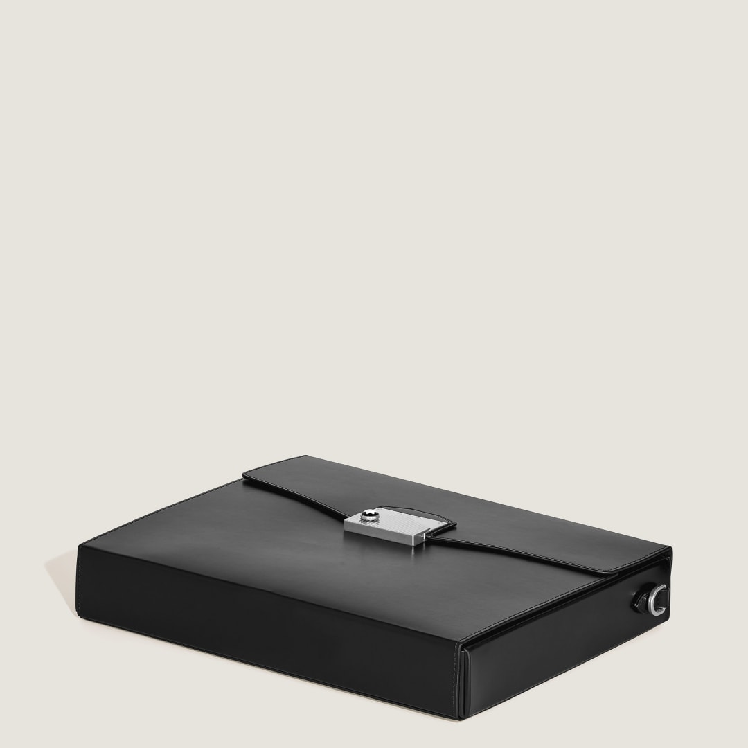 大班系列山峰扣通勤手提包 经典黑