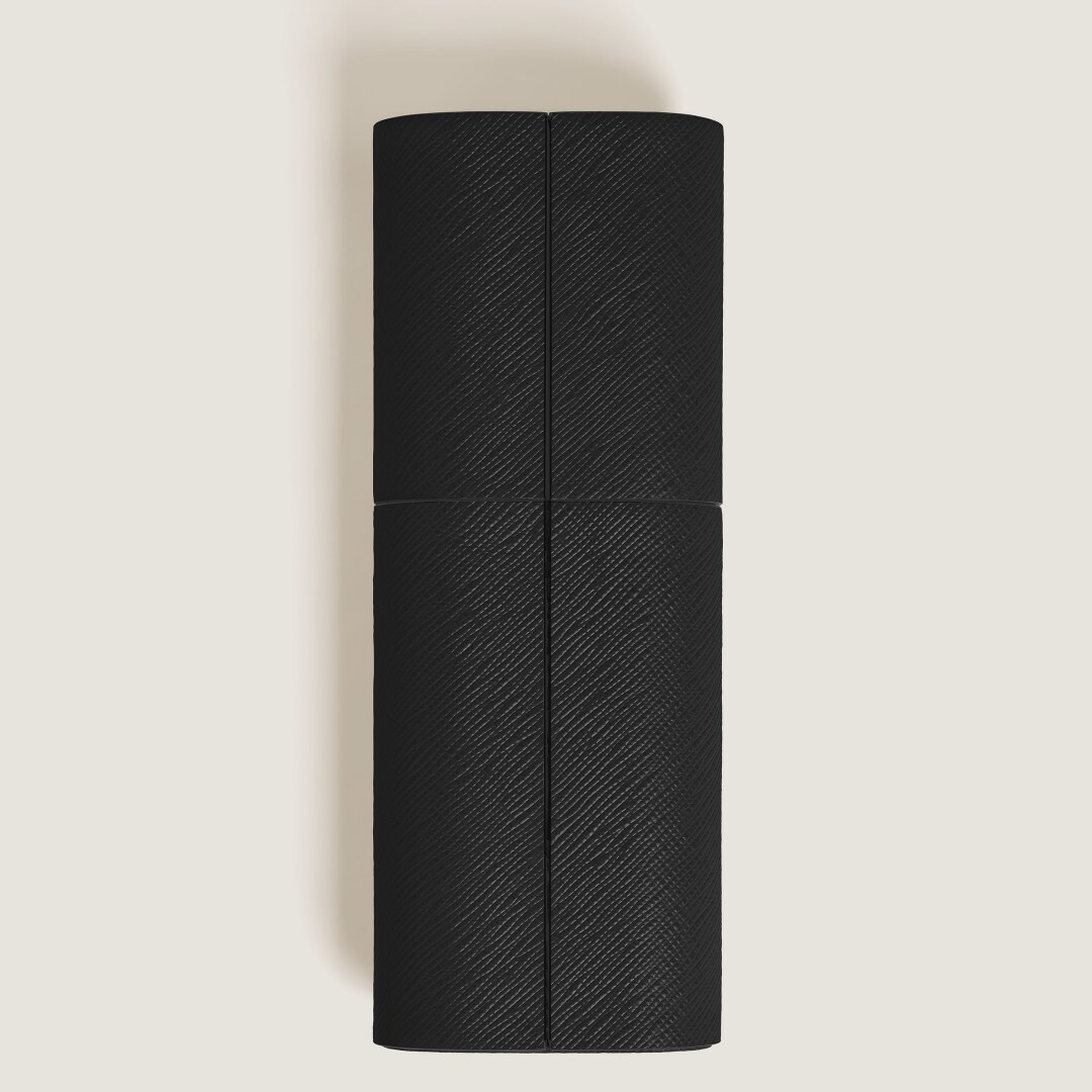 匠心皮质2支装笔袋