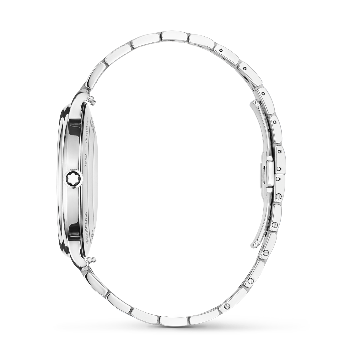 传统系列日期自动上链腕表 太空灰